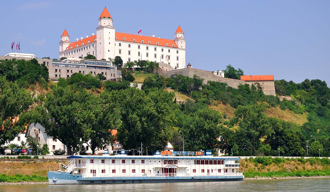 Slovakian Bratislava on halpa lomakohde