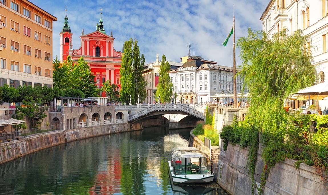Slovenian Ljubljana on nouseva edullinen matkakohde