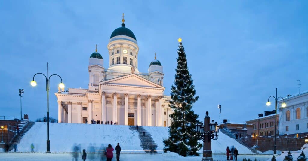 Helsinki Finland capital, christmas